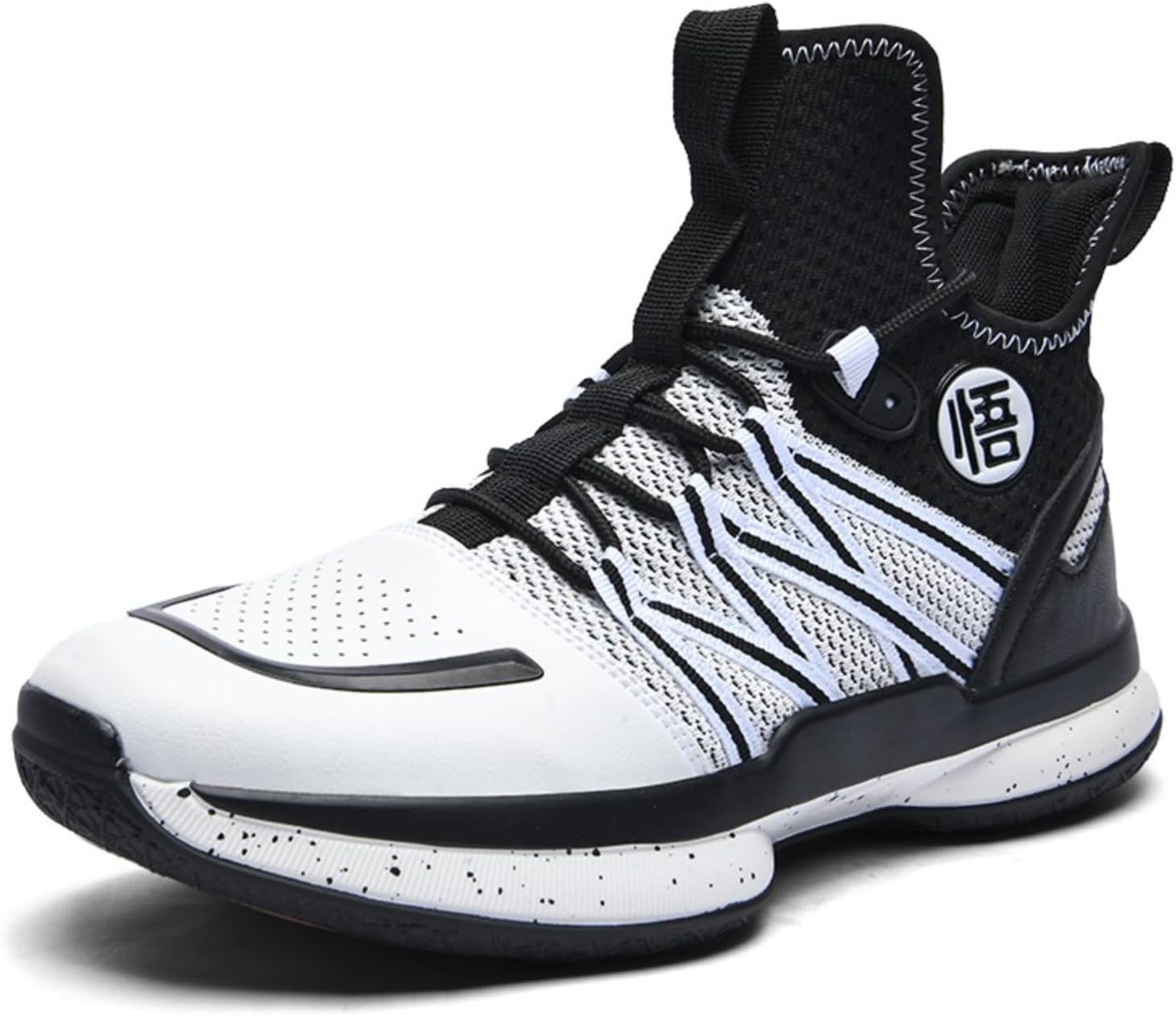 Мужские дышащие баскетбольные кроссовки на высокой подошве с шнуровкой, амортизирующей поддержкой голеностопа, легкие, мягкие, с нескользящей резиновой подошвой для занятий спортом в помещении и на улице, пробежек, тенниса и волейбола Netehadi
Мужские дышащие баскетбольные кроссовки на высокой подошве с шнуровкой, амортизирующей поддержкой голеностопа, легкие, мягкие, с нескользящей резиновой подошвой для занятий спортом в помещении и на улице, пробежек, тенниса и волейбола Netehadi