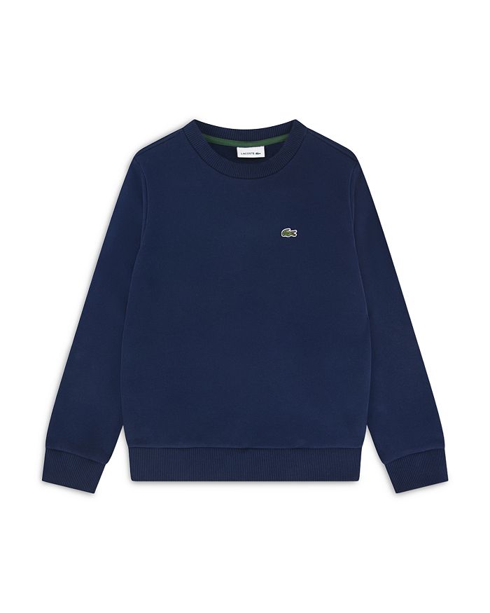 Мальчиковый флисовый свитшот с круглым вырезом - для малышей и детей постарше Lacoste, синий
Мальчиковый флисовый свитшот с круглым вырезом - для малышей и детей постарше Lacoste, синий