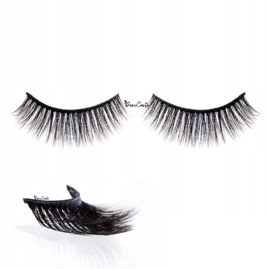 Накладные ресницы на гламурной полоске с клеем Deni Carte
Накладные ресницы на гламурной полоске с клеем Deni Carte