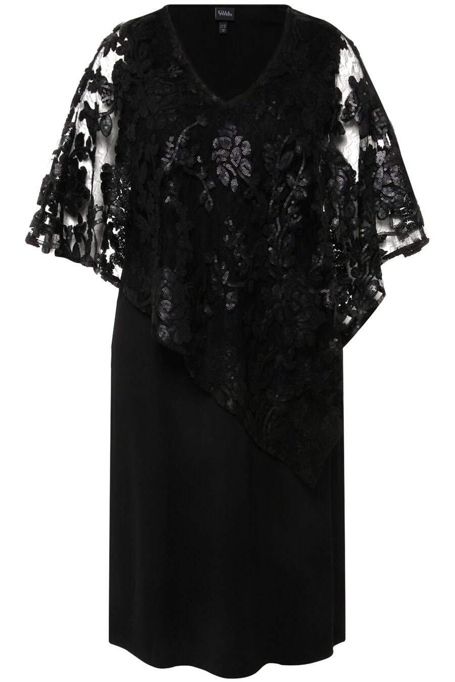 Вечернее платье Ulla Popken, черный 
Вечернее платье Ulla Popken, черный