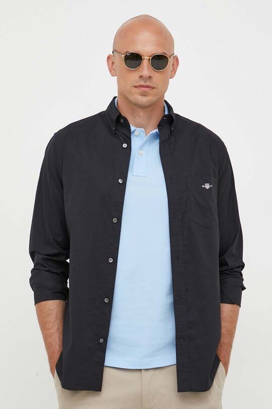 Рубашка из хлопка Gant, черный
Рубашка из хлопка Gant, черный