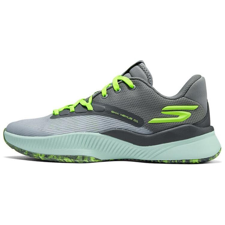 Кроссовки SKX для бега мужские с низким верхом серые/зеленые Skechers
Кроссовки SKX для бега мужские с низким верхом серые/зеленые Skechers