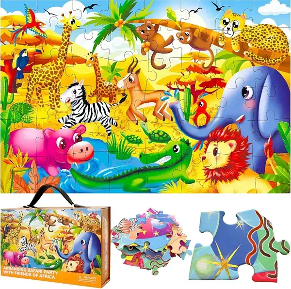 Гигантские напольные пазлы размером 2x3 фута для детей 4-6 лет Quokka, africa
Гигантские напольные пазлы размером 2x3 фута для детей 4-6 лет Quokka, africa