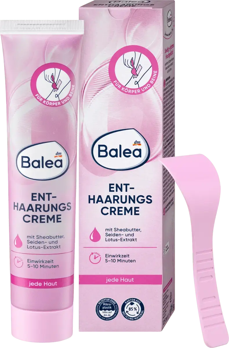 Крем для депиляции 125 мл. Balea
Крем для депиляции 125 мл. Balea