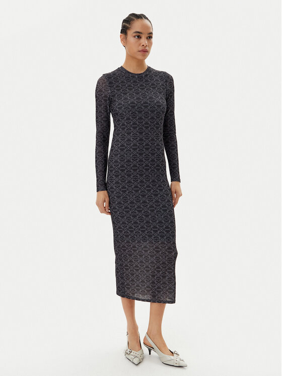 Платье облегающего кроя для повседневной носки Nastan 50542400 Hugo, черный 
Платье облегающего кроя для повседневной носки Nastan 50542400 Hugo, черный