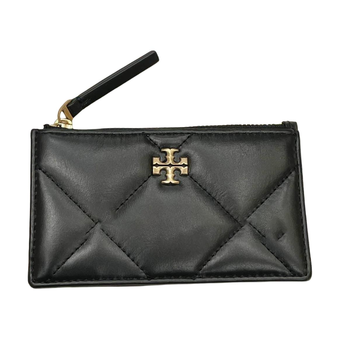 TORY BURCH Kira Leather Card Holder Women's Black
TORY BURCH Kira Leather Card Holder Women's Black