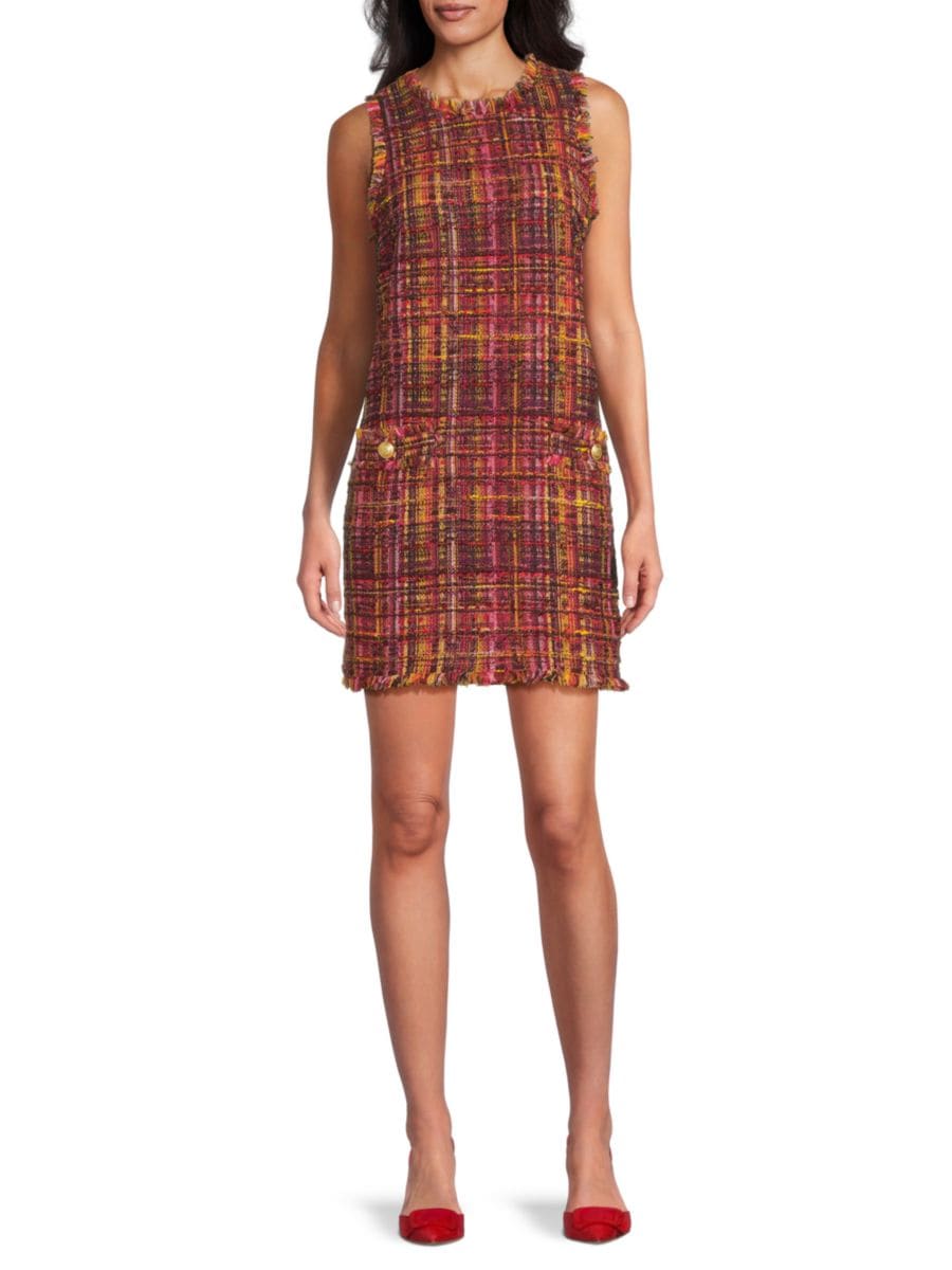 Мини-платье-футляр из твида Florian L'AGENCE, цвет Red Multicolor
Мини-платье-футляр из твида Florian L'AGENCE, цвет Red Multicolor