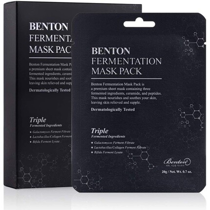 Benton Маска-пакет с ферментацией Wrinkle Care Premium Boosting Mask Pack - коробка из 10 шт.
Benton Маска-пакет с ферментацией Wrinkle Care Premium Boosting Mask Pack - коробка из 10 шт.