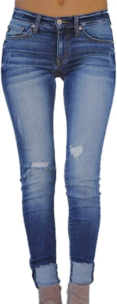 Женские джинсы с принтом JOFOW
Женские джинсы с принтом JOFOW