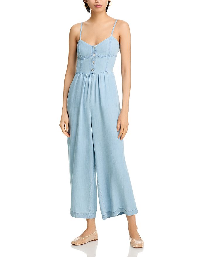 Комбинезон из шамбре - эксклюзив AQUA, синий
Комбинезон из шамбре - эксклюзив AQUA, синий