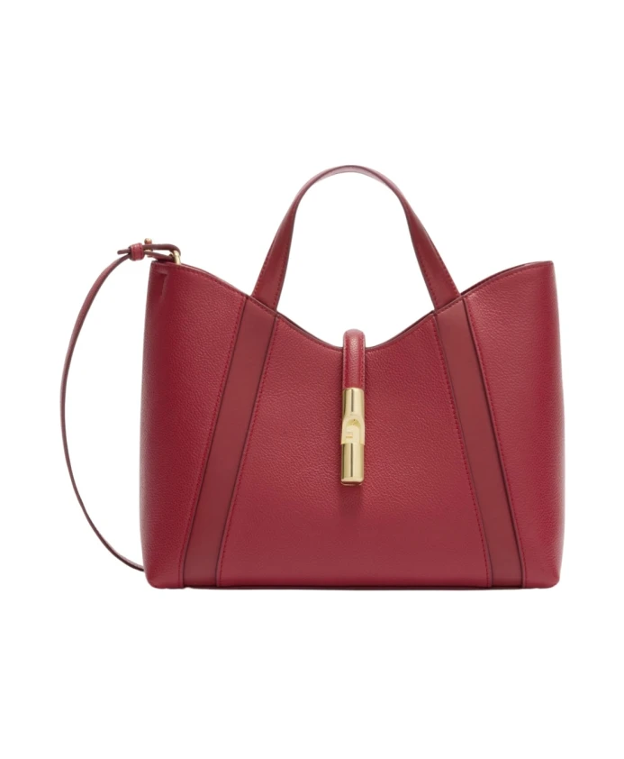 Кожаная сумка Goccia, размер S. Furla, красный
Кожаная сумка Goccia, размер S. Furla, красный