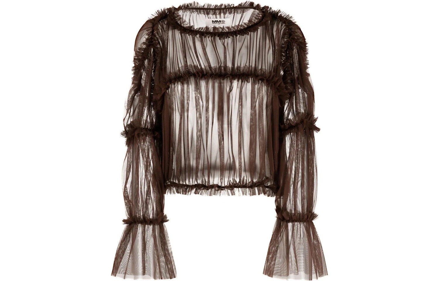 Рубашка женская Mm6 Maison Margiela, коричневый
Рубашка женская Mm6 Maison Margiela, коричневый