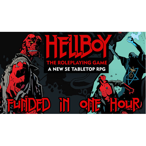 Книга Hellboy: The Roleplaying Game (5E)
Книга Hellboy: The Roleplaying Game (5E)