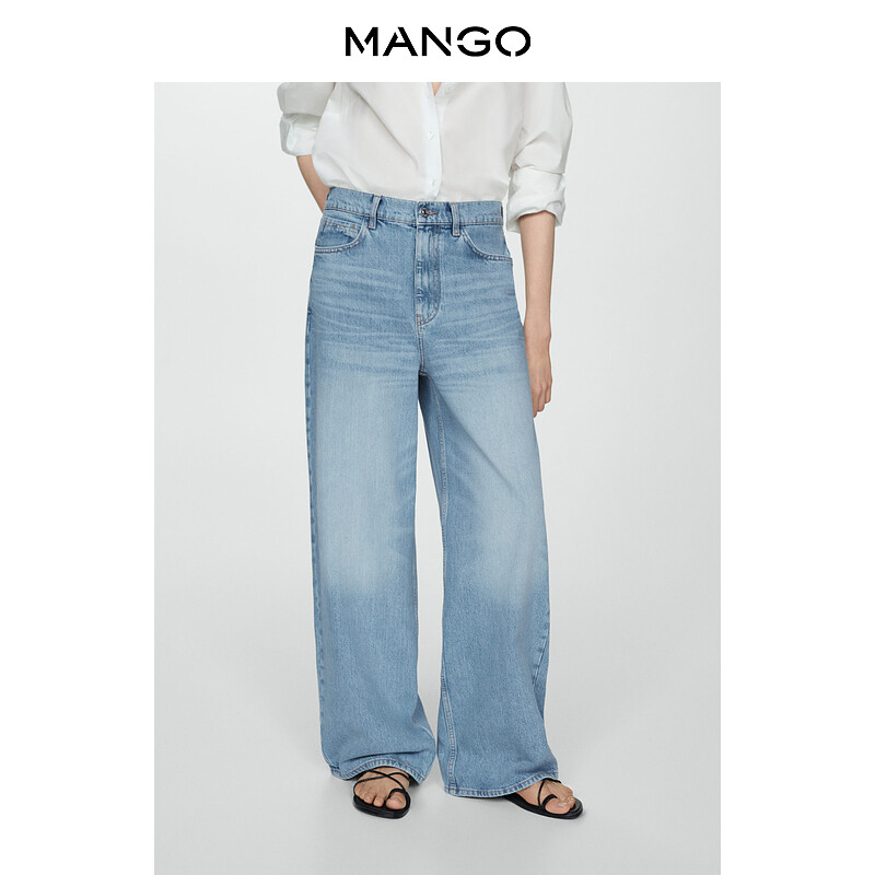 Женские джинсы Mango с заниженной талией в американском стиле, синий
Женские джинсы Mango с заниженной талией в американском стиле, синий