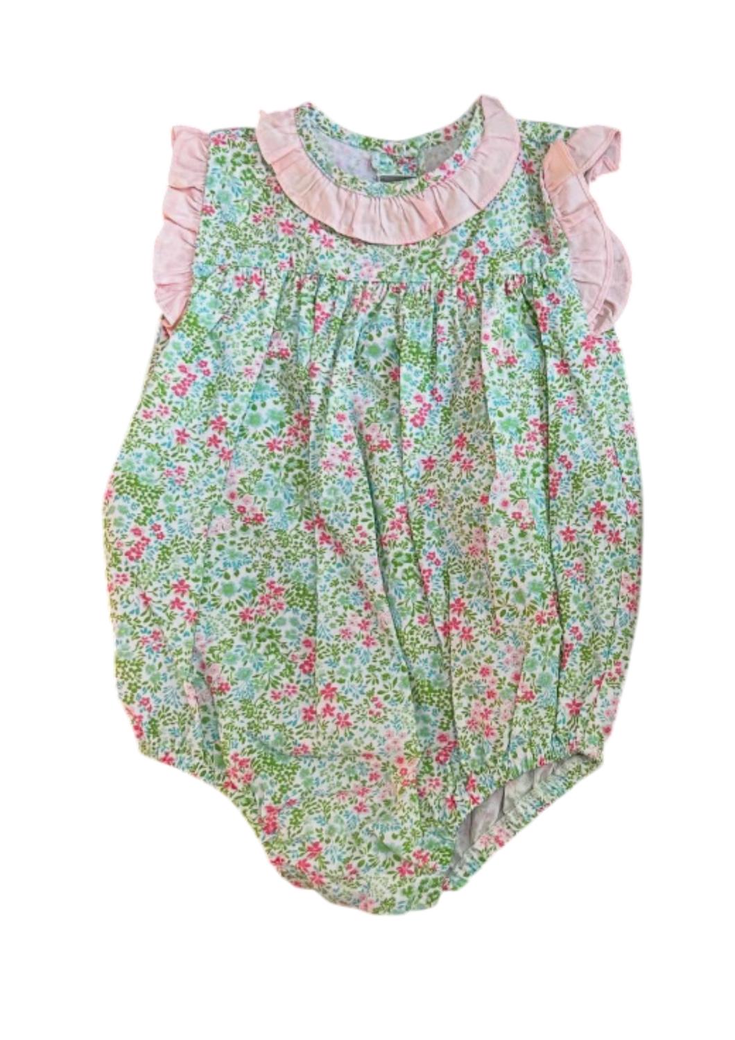 Детский комбинезон Rosie с цветочным принтом в зеленом цвете James & Lottie
Детский комбинезон Rosie с цветочным принтом в зеленом цвете James & Lottie