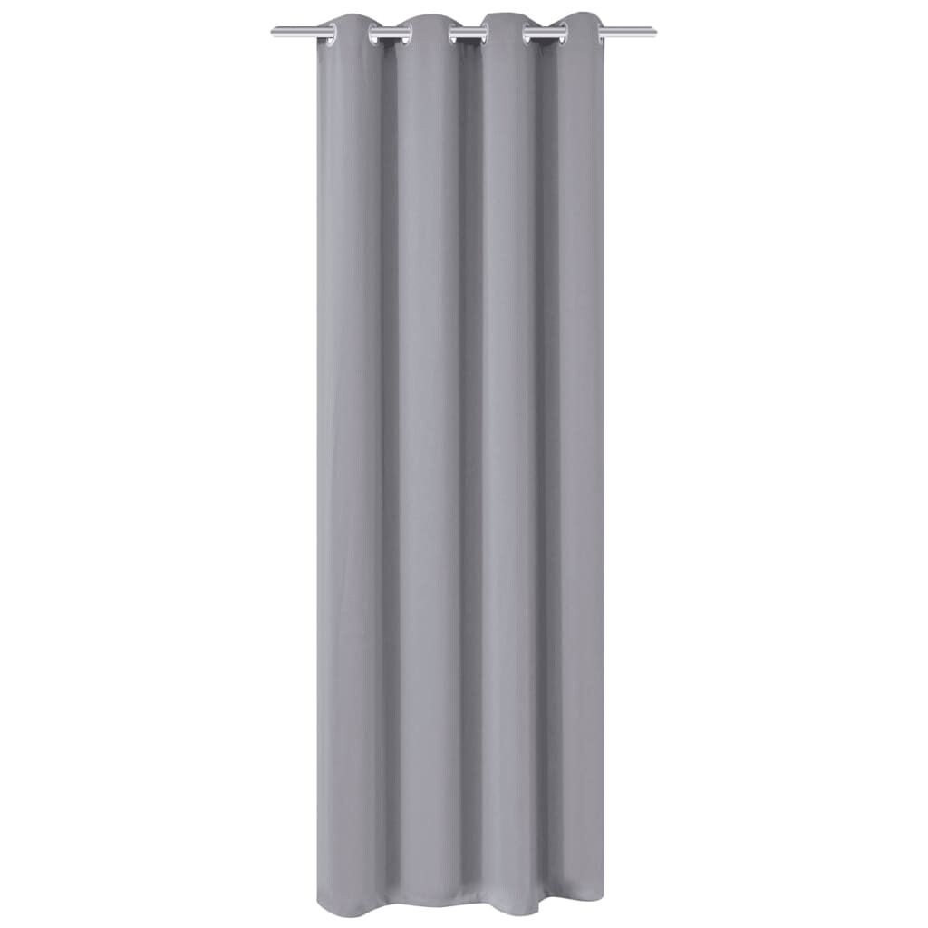 Штора блэкаут с металлическими люверсами Smat темно-синяя 290х245 см DKD HOME DECOR, серый
Штора блэкаут с металлическими люверсами Smat темно-синяя 290х245 см DKD HOME DECOR, серый