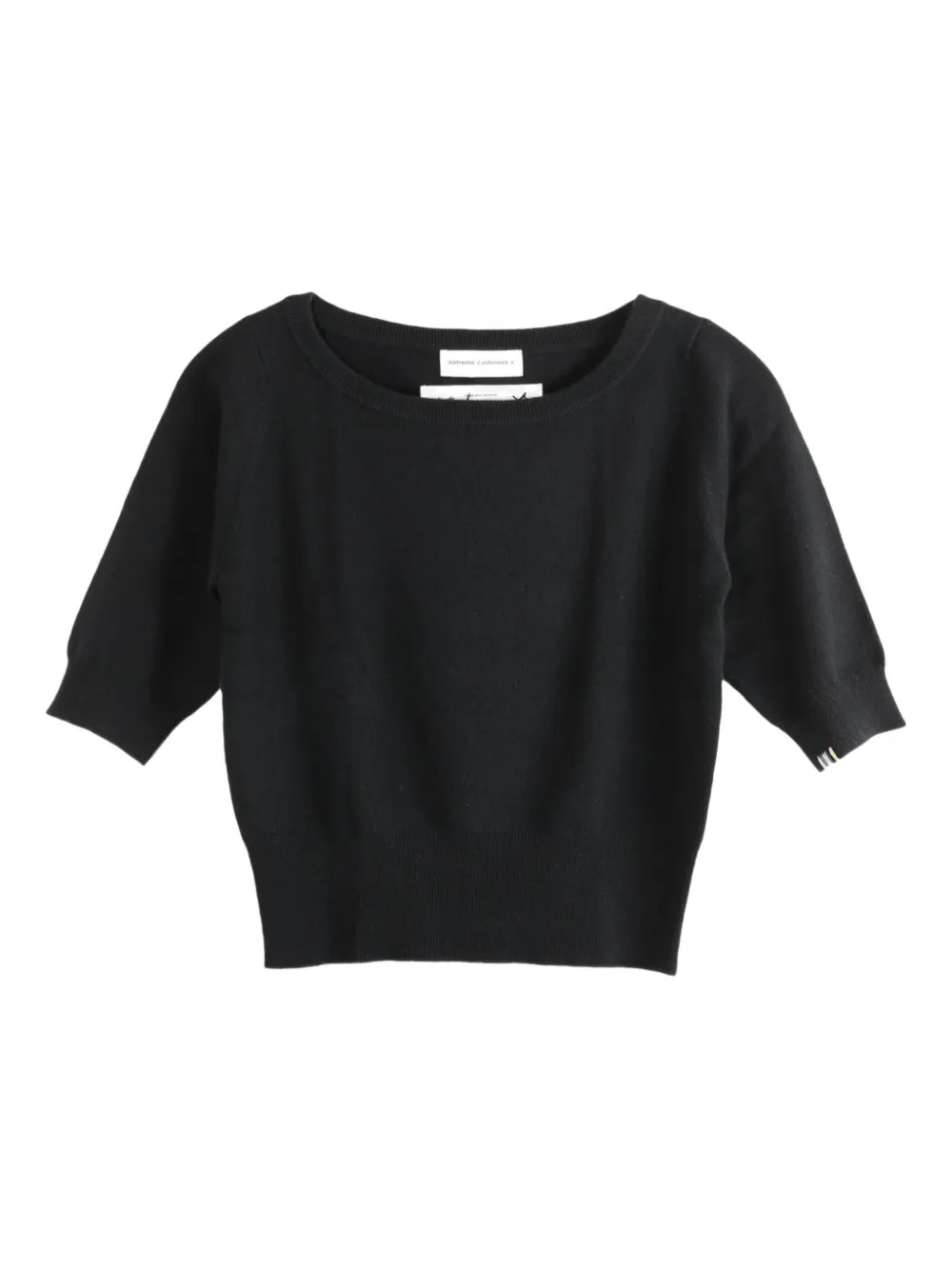 N°422 кашемировый свитер с вырезом-лодочкой extreme cashmere, черный
N°422 кашемировый свитер с вырезом-лодочкой extreme cashmere, черный