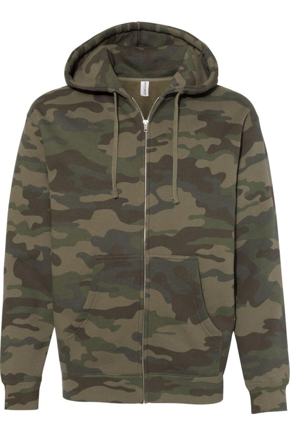 Independent Trading Co. Тяжелая толстовка с капюшоном и застежкой-молнией, цвет forest camo 
Independent Trading Co. Тяжелая толстовка с капюшоном и застежкой-молнией, цвет forest camo