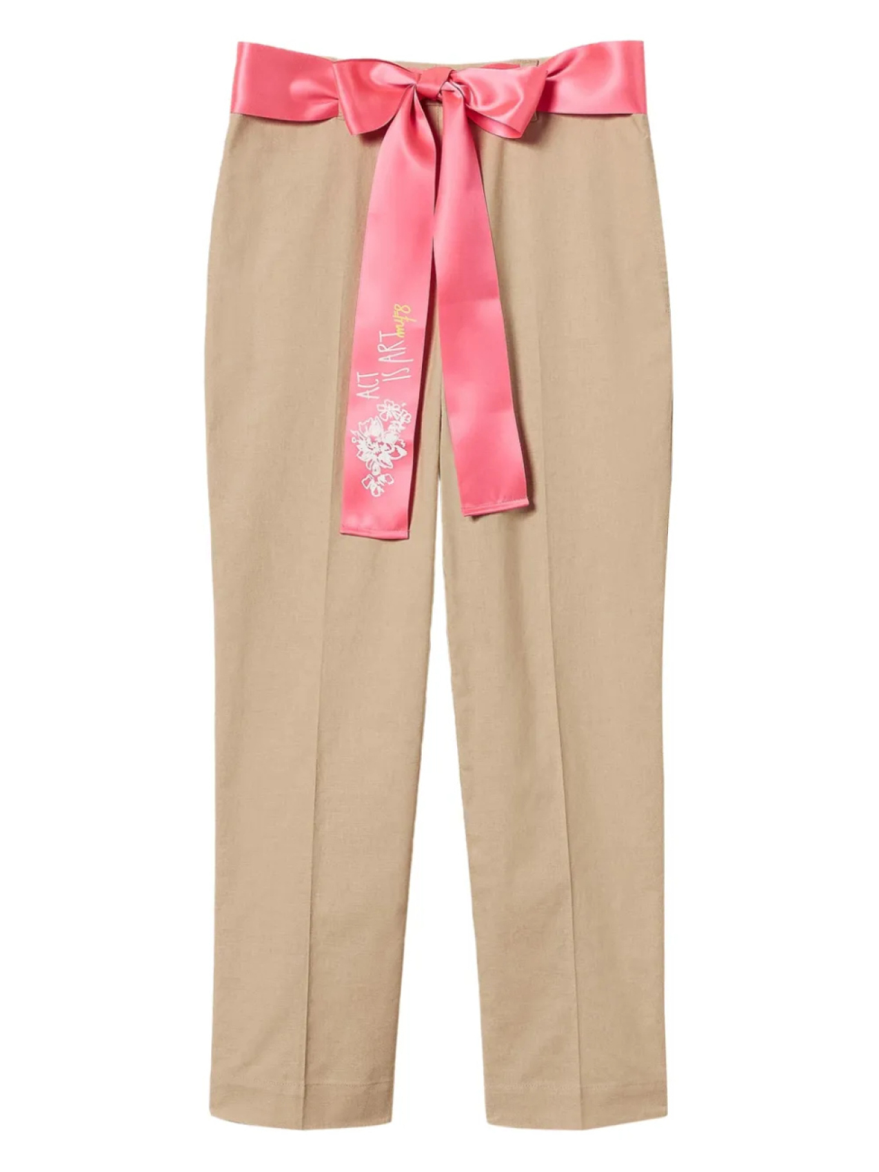 Брюки TWINSET с высокой посадкой, нейтральный
Брюки TWINSET с высокой посадкой, нейтральный