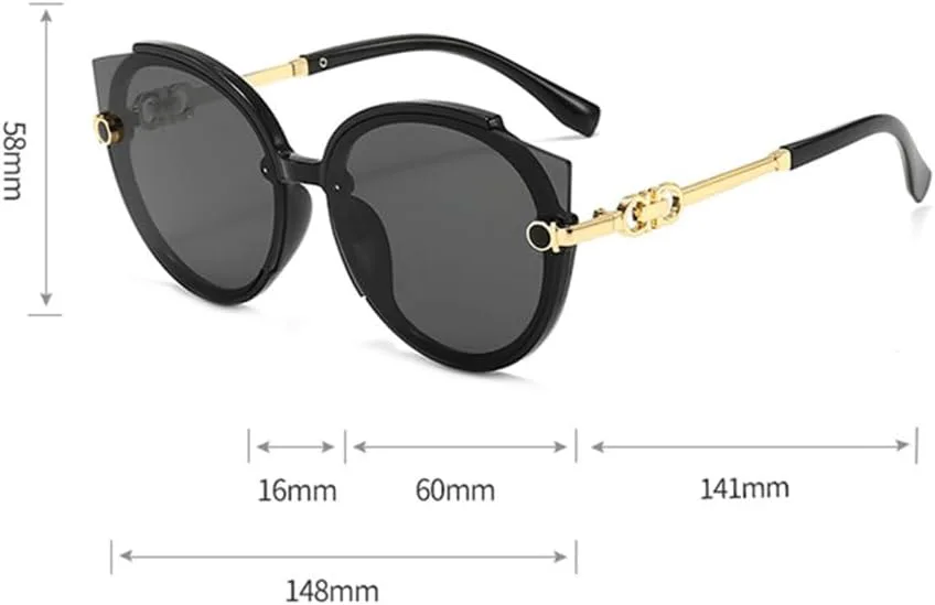 Солнцезащитные очки «кошачий глаз» для женщин, круглые солнцезащитные очки для мужчин, винтажные большие очки с защитой от УФ-излучения UV400 HDUBFY, Green
Солнцезащитные очки «кошачий глаз» для женщин, круглые солнцезащитные очки для мужчин, винтажные большие очки с защитой от УФ-излучения UV400 HDUBFY, Green