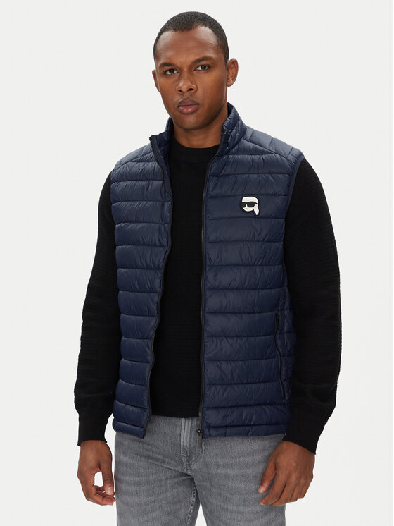 Утепленный жилет regular fit 505711 553590 Karl Lagerfeld, синий
Утепленный жилет regular fit 505711 553590 Karl Lagerfeld, синий