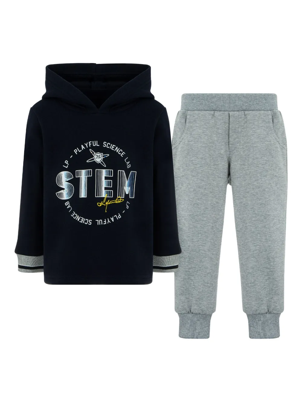 Спортивный костюм с капюшоном и принтом Lapin House, черный
Спортивный костюм с капюшоном и принтом Lapin House, черный