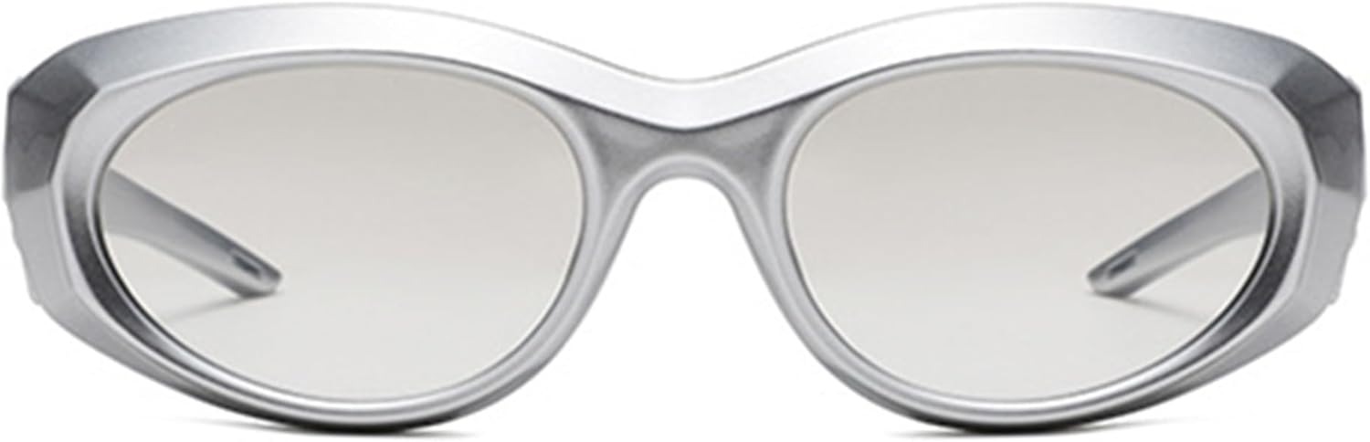 Женские солнцезащитные очки Bullabulling Y2k с обтекаемой формой, модные овальные очки Swift, футуристические очки в стиле ретро 2000-х, спортивные солнцезащитные очки, C5
Женские солнцезащитные очки Bullabulling Y2k с обтекаемой формой, модные овальные очки Swift, футуристические очки в стиле ретро 2000-х, спортивные солнцезащитные очки, C5