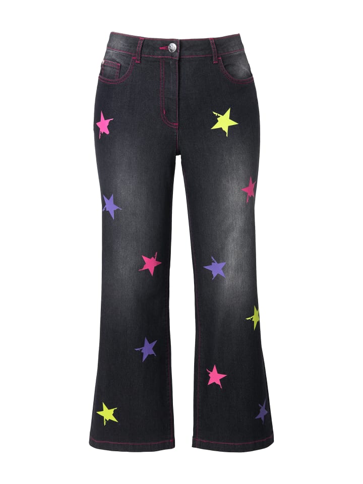 Джинсы черного цвета Angel of Style
Джинсы черного цвета Angel of Style