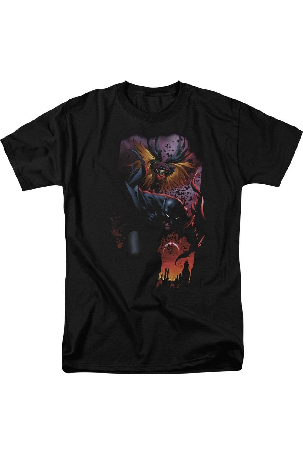 Футболка с коротким рукавом для взрослых Batman & Robin #1 Gildan, черный
Футболка с коротким рукавом для взрослых Batman & Robin #1 Gildan, черный