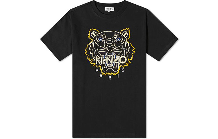 Футболка мужская Kenzo Classic Tiger Head, черный / желтый
Футболка мужская Kenzo Classic Tiger Head, черный / желтый