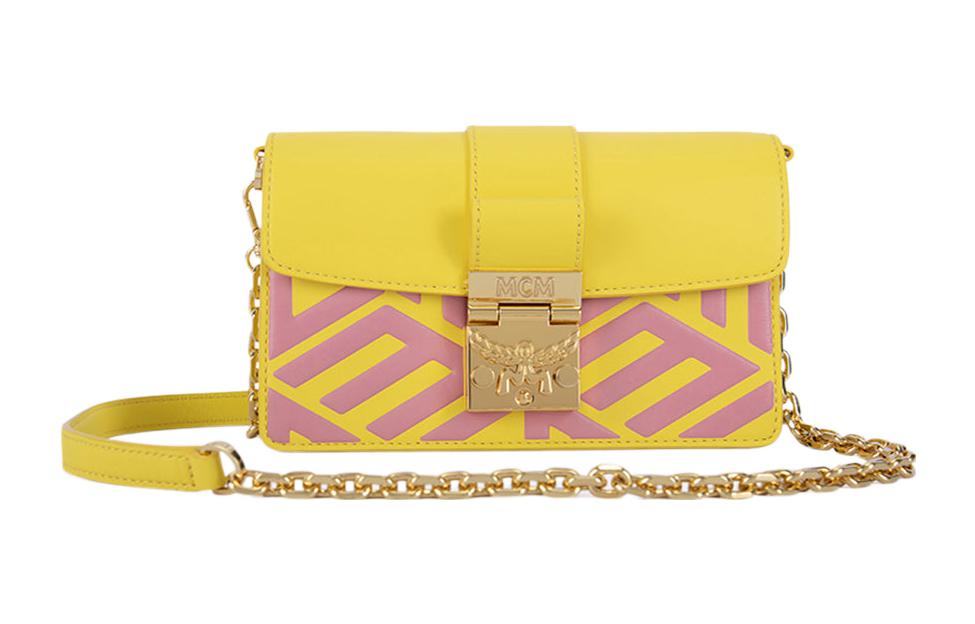 MCM Миниатюрная женская сумка через плечо из телячьей кожи желтая разноцветная
MCM Миниатюрная женская сумка через плечо из телячьей кожи желтая разноцветная