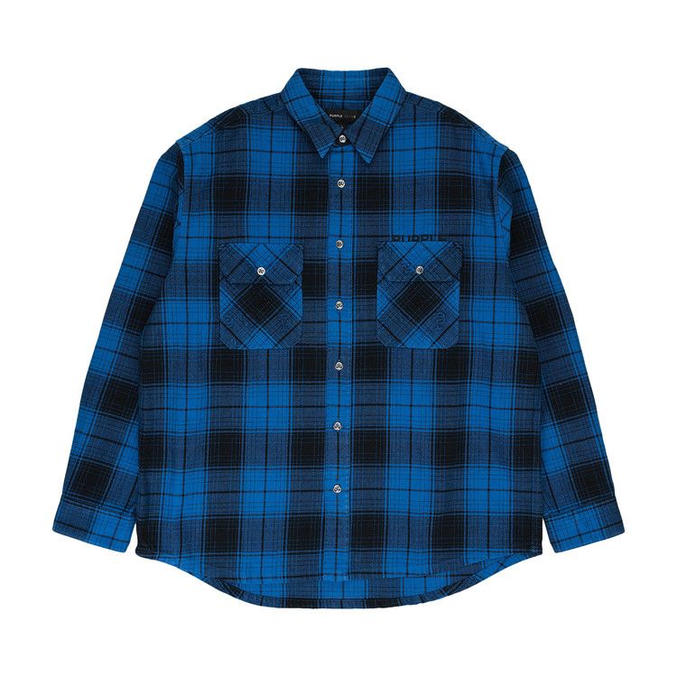 Рубашка PURPLE BRAND Plaid Flannel Long-Sleeve Shirt, Blue
Рубашка PURPLE BRAND Plaid Flannel Long-Sleeve Shirt, Blue