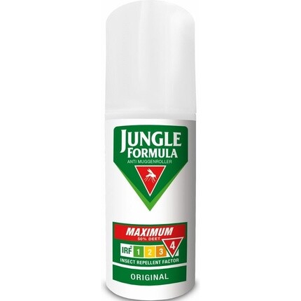 Maximum Roll On - Защита от комаров - 50% Deet - 50 мл Jungle Formula 
Maximum Roll On - Защита от комаров - 50% Deet - 50 мл Jungle Formula