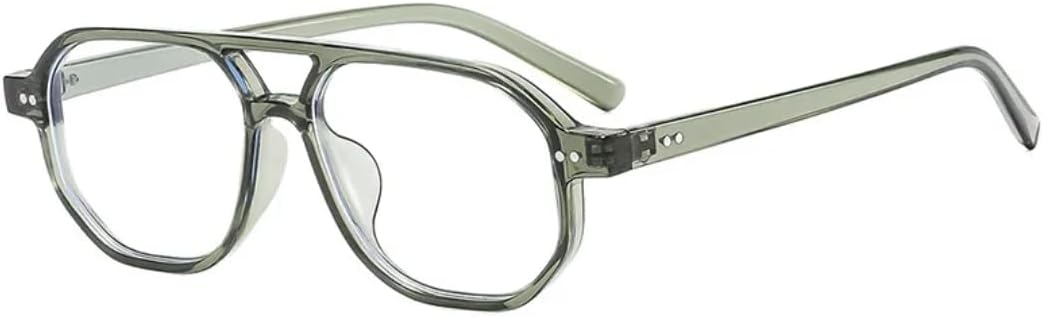 Винтажные женские солнцезащитные очки с двойной перемычкой, модные мужские солнцезащитные очки с заклепками, прозрачные линзы, защита от УФ-излучения UV400 SZVVBKK, Green Clear
Винтажные женские солнцезащитные очки с двойной перемычкой, модные мужские солнцезащитные очки с заклепками, прозрачные линзы, защита от УФ-излучения UV400 SZVVBKK, Green Clear