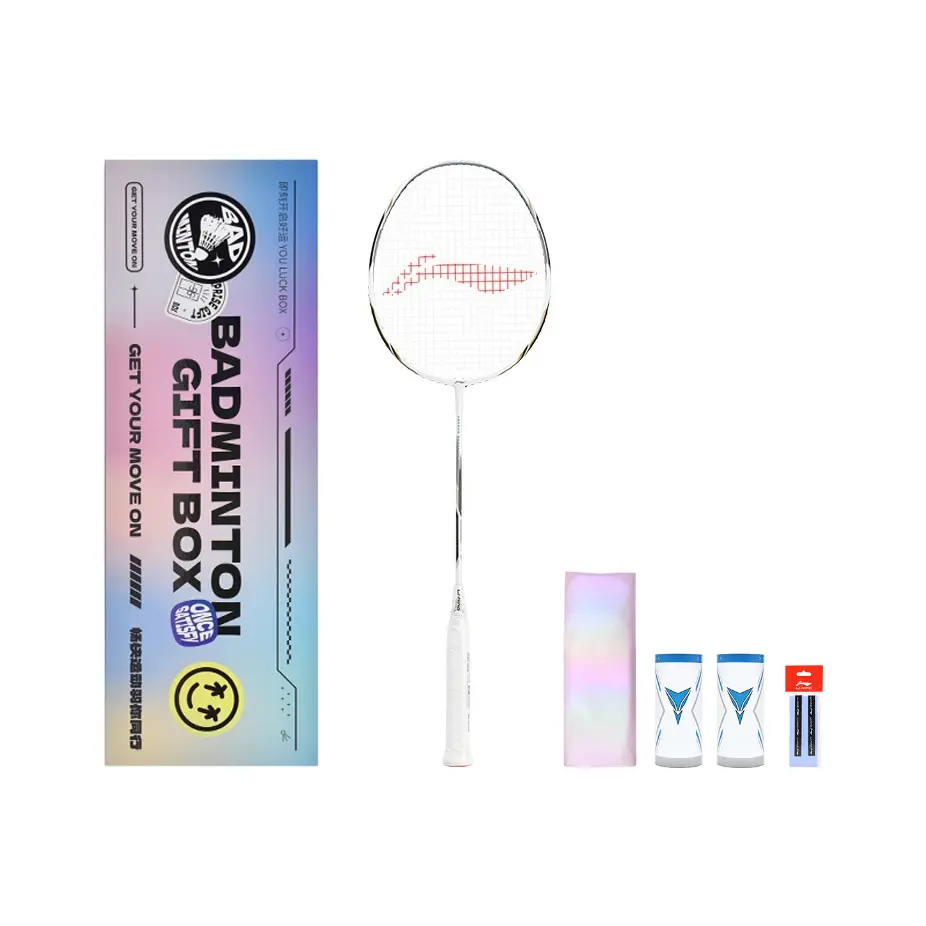 Ракетка для бадминтона LINING, Single Racket+Smiling Face Box
Ракетка для бадминтона LINING, Single Racket+Smiling Face Box