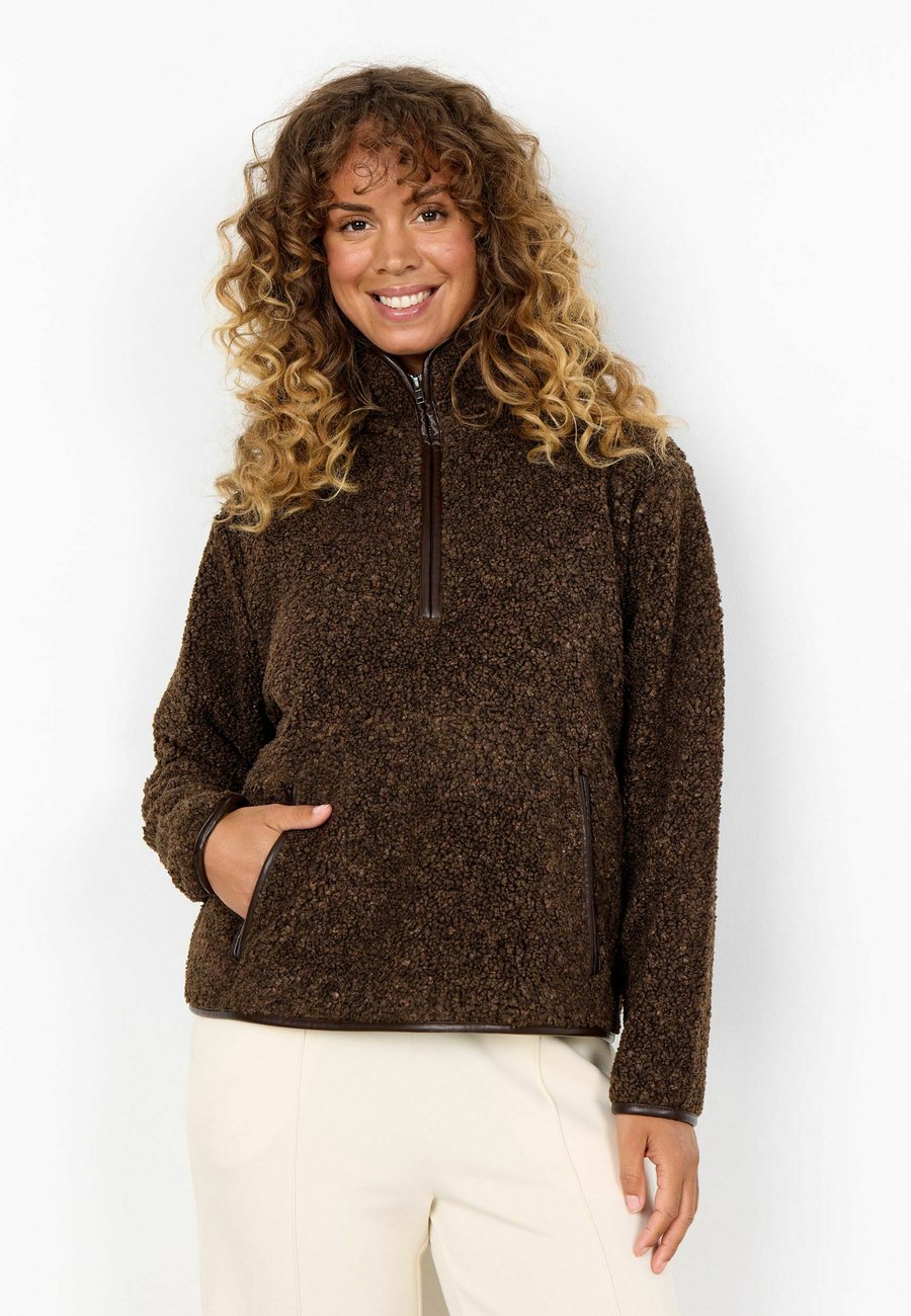 Джемпер Soyaconcept Fleece jumper, Hot Fudge Melange/Brown
Джемпер Soyaconcept Fleece jumper, Hot Fudge Melange/Brown