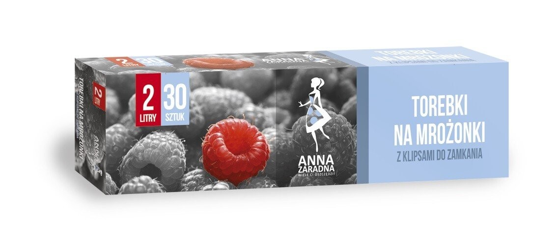 Анна Зарадная Пакеты для замороженных продуктов 2л, 30 шт. с клипсами Inna
Анна Зарадная Пакеты для замороженных продуктов 2л, 30 шт. с клипсами Inna