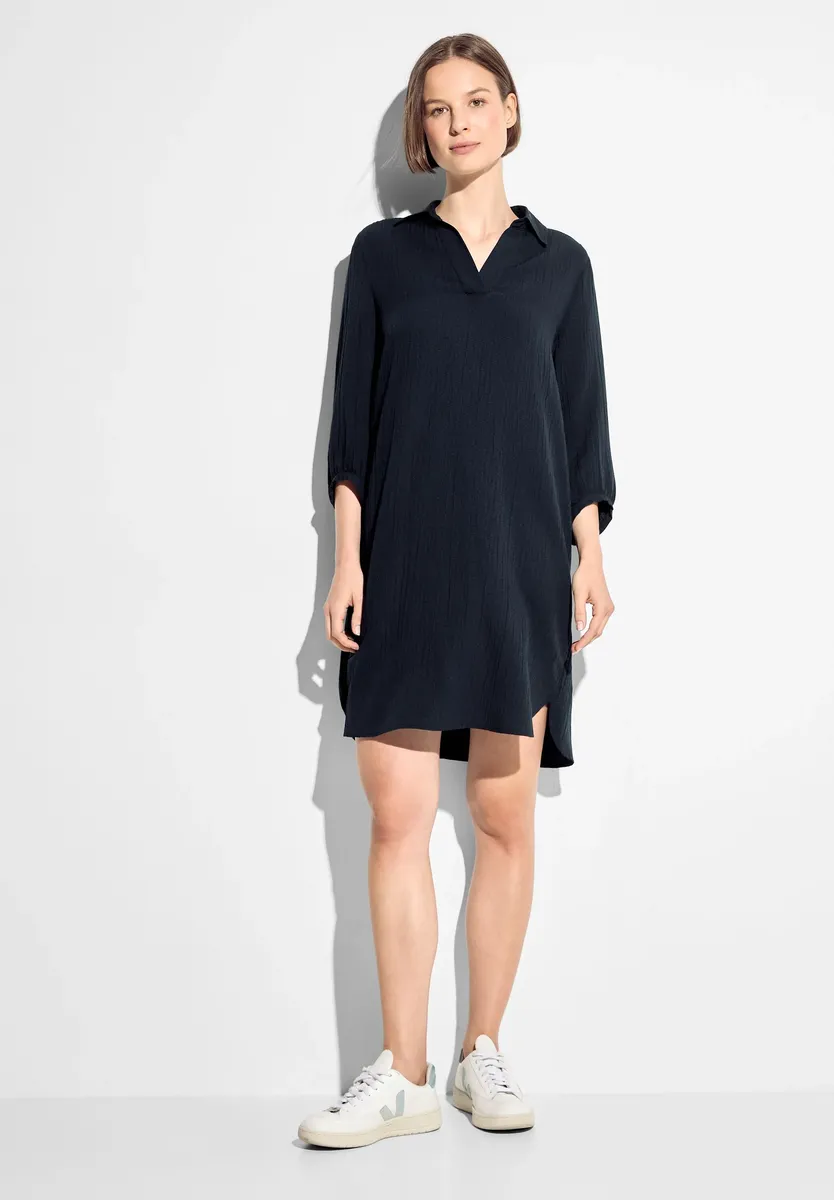 Однотонное трикотажное платье Cecil, синий
Однотонное трикотажное платье Cecil, синий