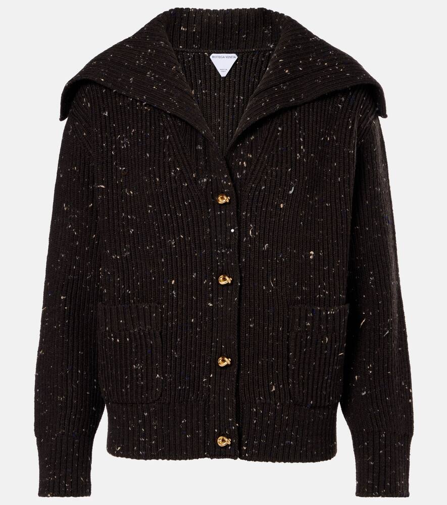 Кардиган из ребристой шерстяной ткани с добавками Bottega Veneta, Fondant
Кардиган из ребристой шерстяной ткани с добавками Bottega Veneta, Fondant