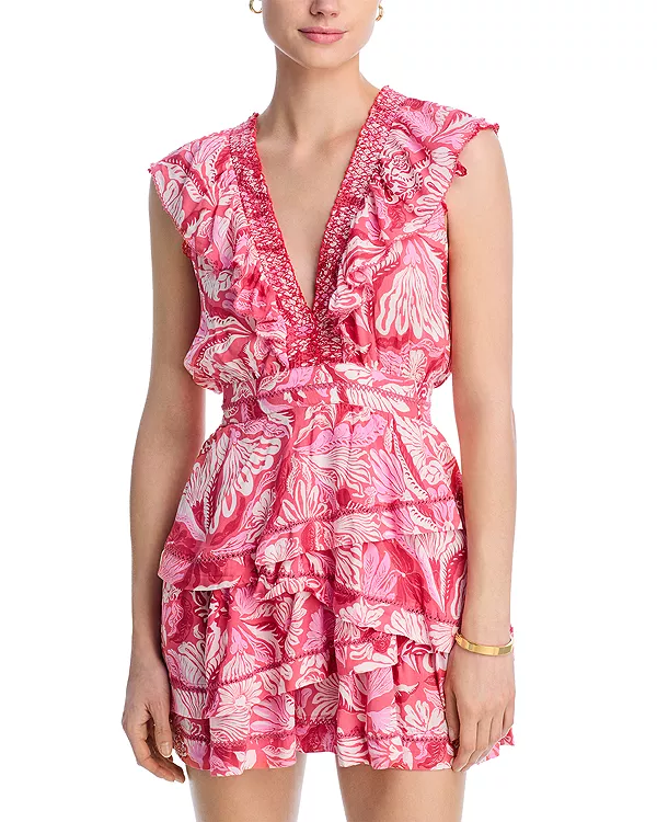 Мини-Платье Кэрол Poupette St. Barth, красный
Мини-Платье Кэрол Poupette St. Barth, красный