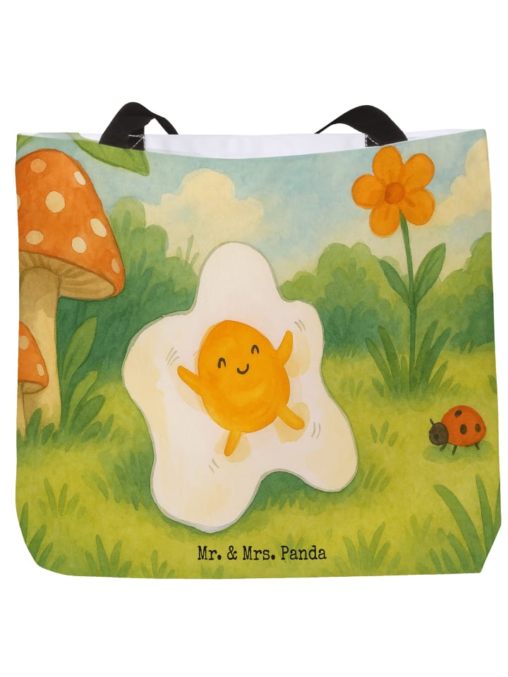 Сумка-шоппер с рисунком жареного яйца, без слогана, белого цвета Mr. & Mrs. Panda
Сумка-шоппер с рисунком жареного яйца, без слогана, белого цвета Mr. & Mrs. Panda