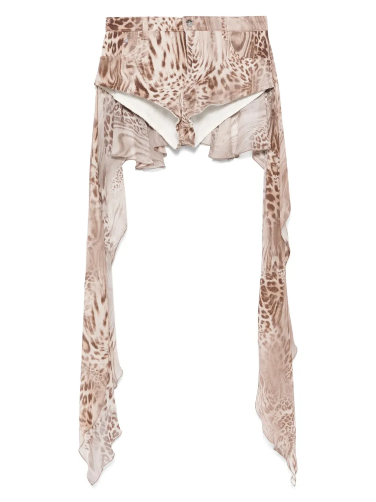 Шорты с принтом Blumarine, коричневый
Шорты с принтом Blumarine, коричневый