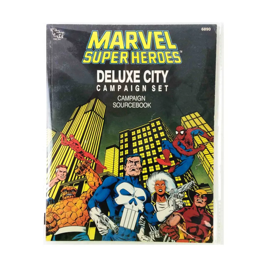 Бокс-сет Deluxe City Campaign Set - Campaign Sourcebook Only!, Marvel Super Heroes (TSR)
Бокс-сет Deluxe City Campaign Set - Campaign Sourcebook Only!, Marvel Super Heroes (TSR)