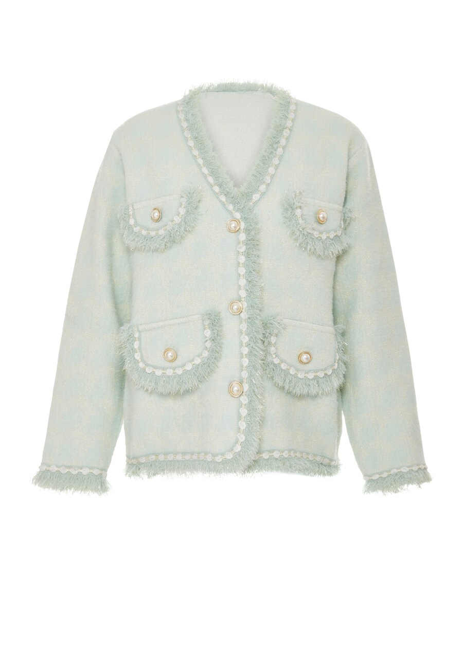 Вязаный кардиган YASANNA, мятный
Вязаный кардиган YASANNA, мятный