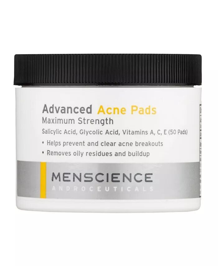 Прокладки Advanced Acne Pads для лица и тела для мужчин, 50 подушечек Menscience
Прокладки Advanced Acne Pads для лица и тела для мужчин, 50 подушечек Menscience