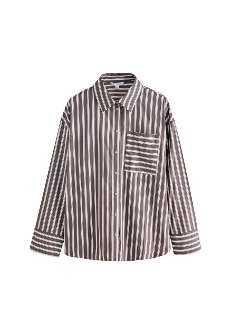Блуза Next OVERSIZED BOYFRIEND, Chocolate Brown Stripe/Brown
Блуза Next OVERSIZED BOYFRIEND, Chocolate Brown Stripe/Brown