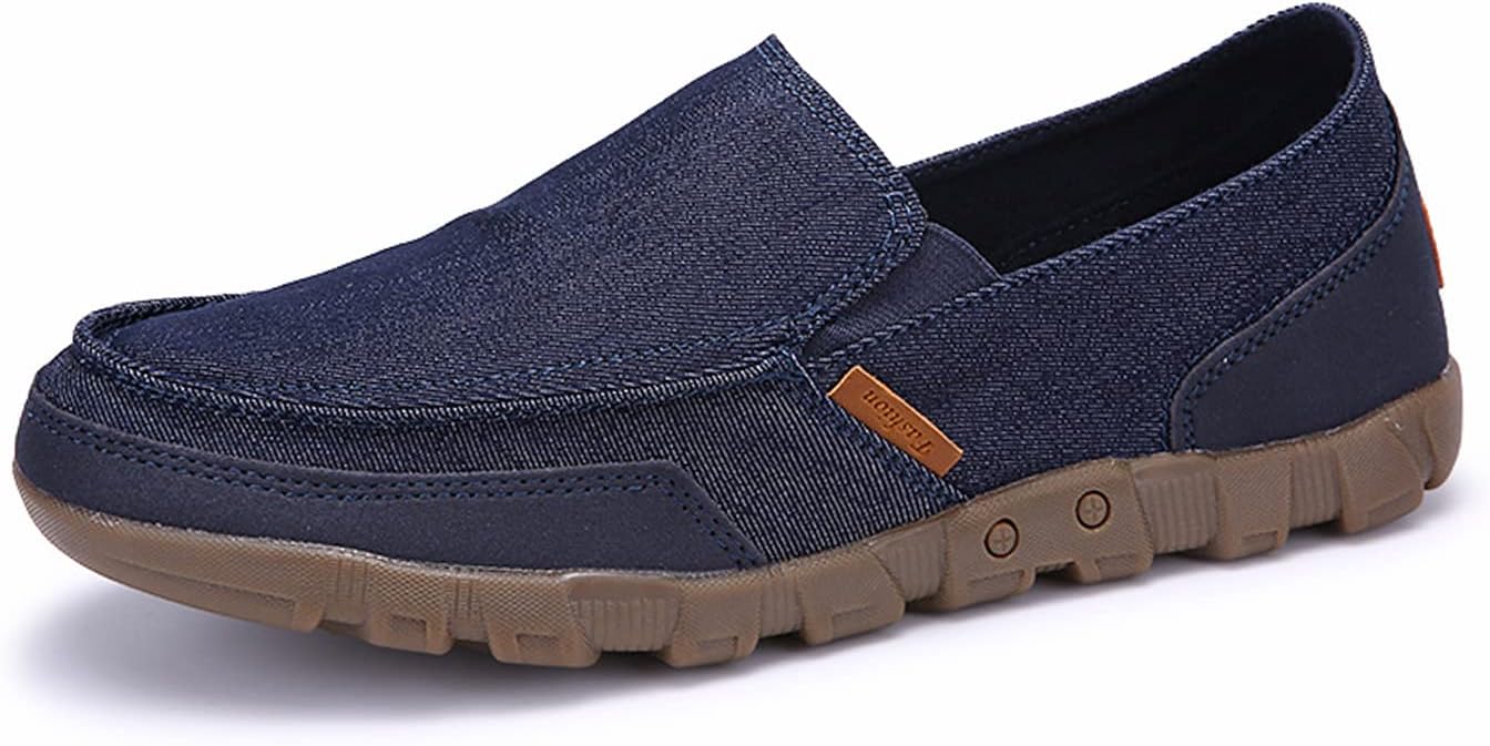 Мужские летние канвасовые слипоны на шнуровке, повседневные винтажные, нескользящие, легкие, дышащие, с поддержкой свода стопы, лоферы с круглым носком, обувь для прогулок, вождения и активного отдыха Generic, синий
Мужские летние канвасовые слипоны на шнуровке, повседневные винтажные, нескользящие, легкие, дышащие, с поддержкой свода стопы, лоферы с круглым носком, обувь для прогулок, вождения и активного отдыха Generic, синий