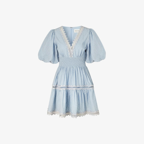Платье Malina Elvira с V-образным вырезом, голубой
Платье Malina Elvira с V-образным вырезом, голубой