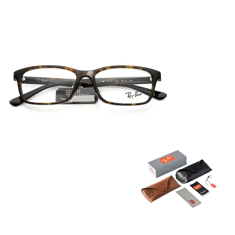 RayBan Прямоугольная оправа для очков унисекс, RX5318D Black 2000
RayBan Прямоугольная оправа для очков унисекс, RX5318D Black 2000