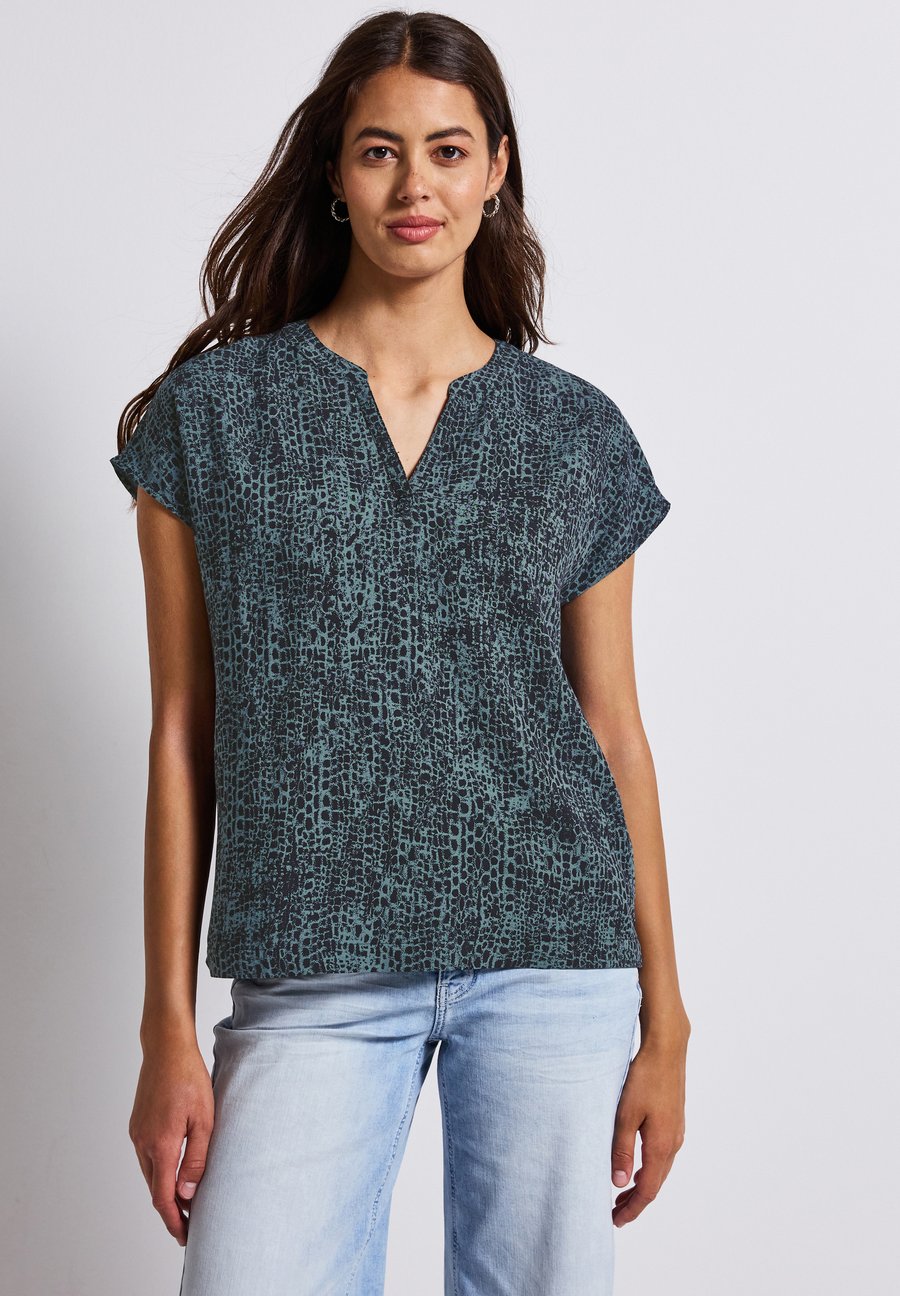Блуза Street One Blouse, Blau/Mottled Light Blue
Блуза Street One Blouse, Blau/Mottled Light Blue